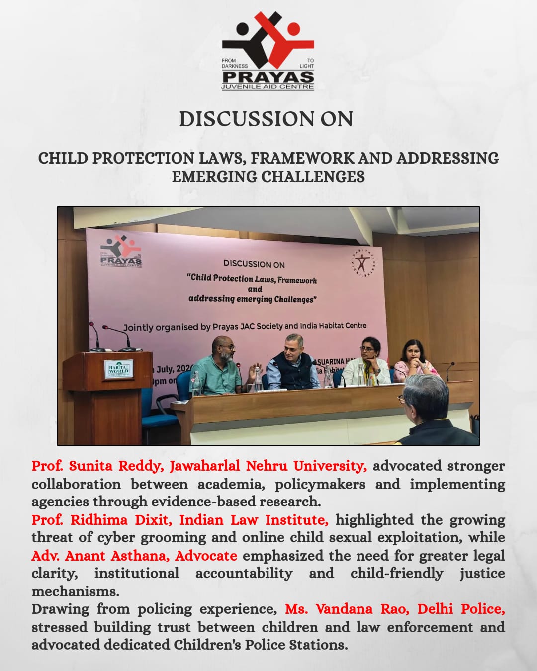 Photo 3 — Panel Discussion