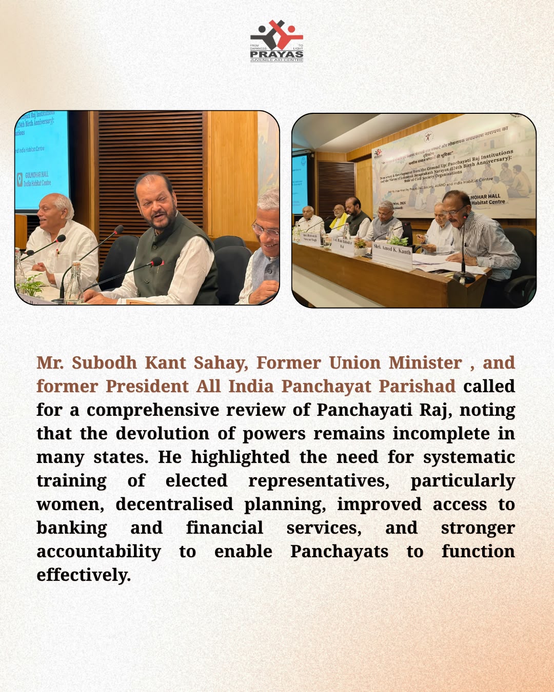 Dignitaries at the consultation